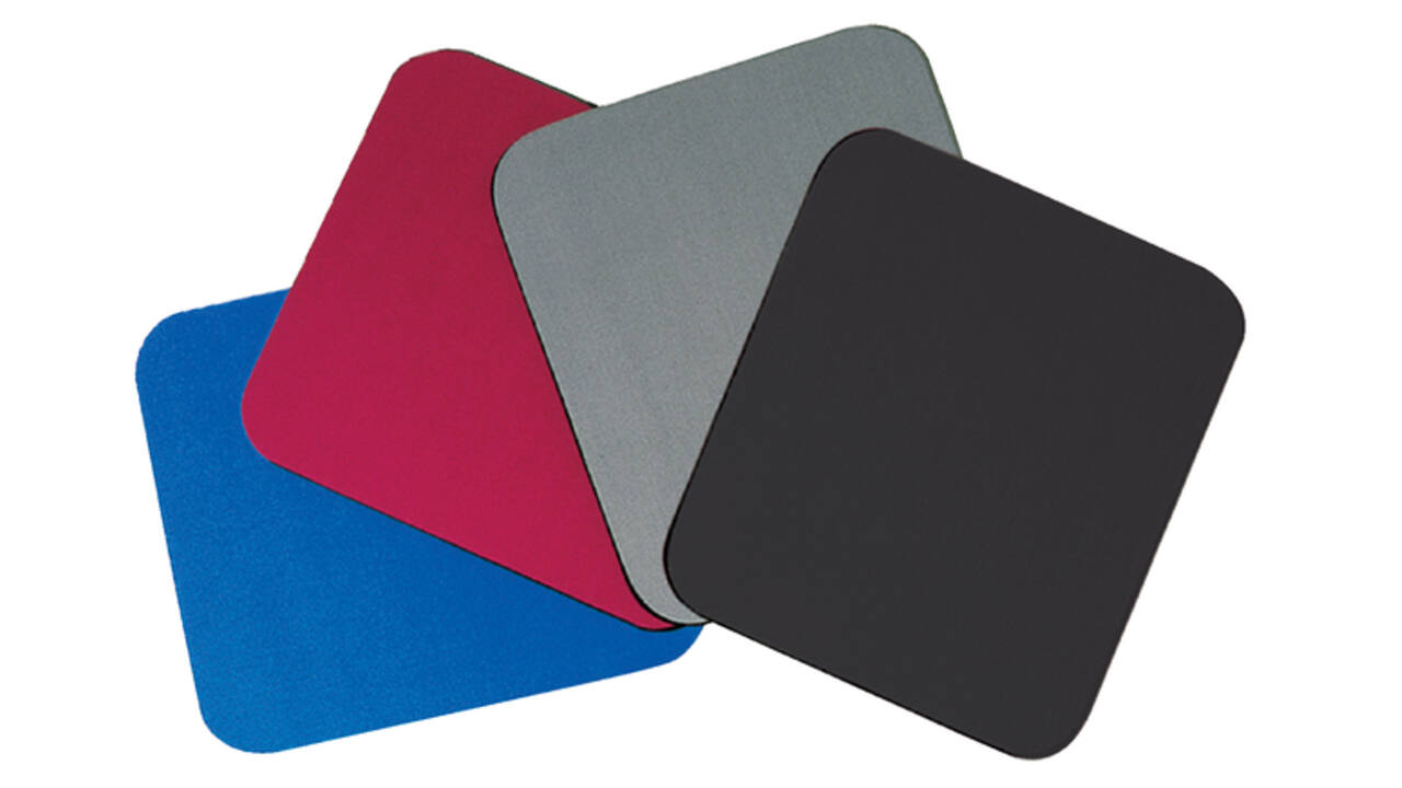 Muismat Fellowes standaard 200x228x4mm zwart