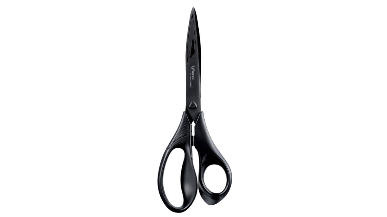 Schaar Maped Titanium 21cm zwart