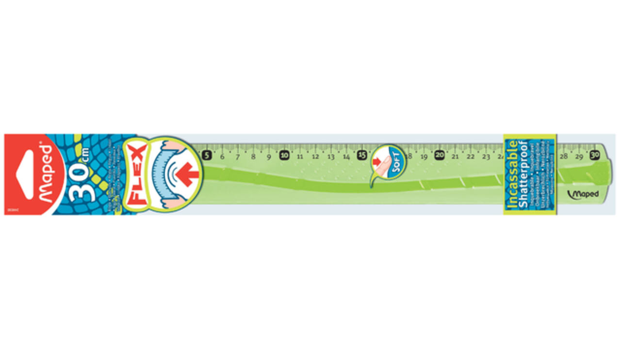 Liniaal Maped Flex 30cm assorti
