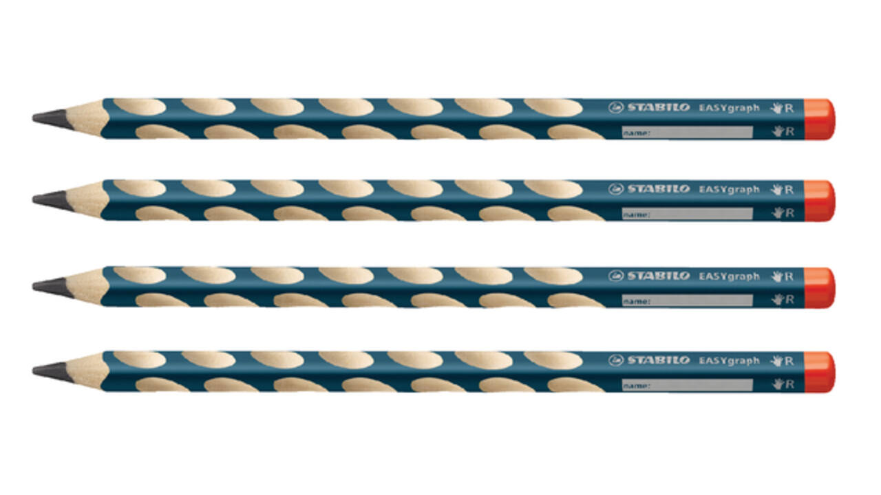 Potlood STABILO Easygraph grafiet 322 HB rechtshandig