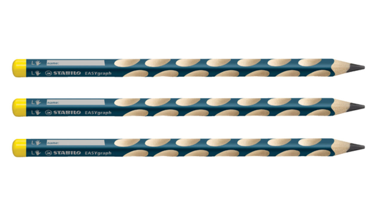 Potlood STABILO Easygraph grafiet 321 HB linkshandig