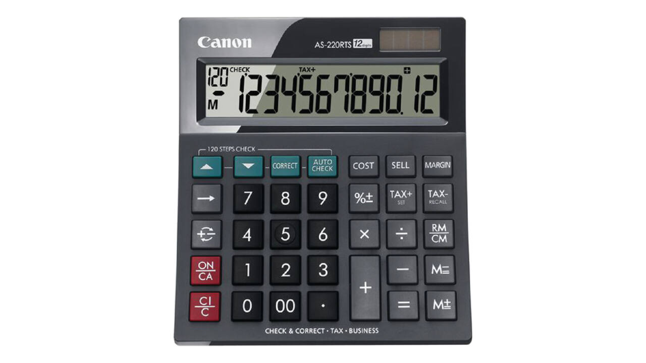 Rekenmachine Canon AS-220RTS
