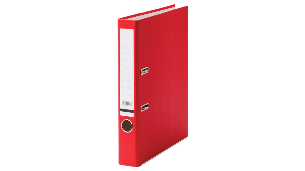 Ordner Qbasic A4 50mm karton rood