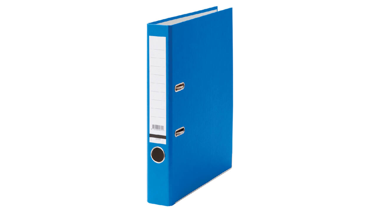 Ordner Qbasic A4 50mm karton blauw