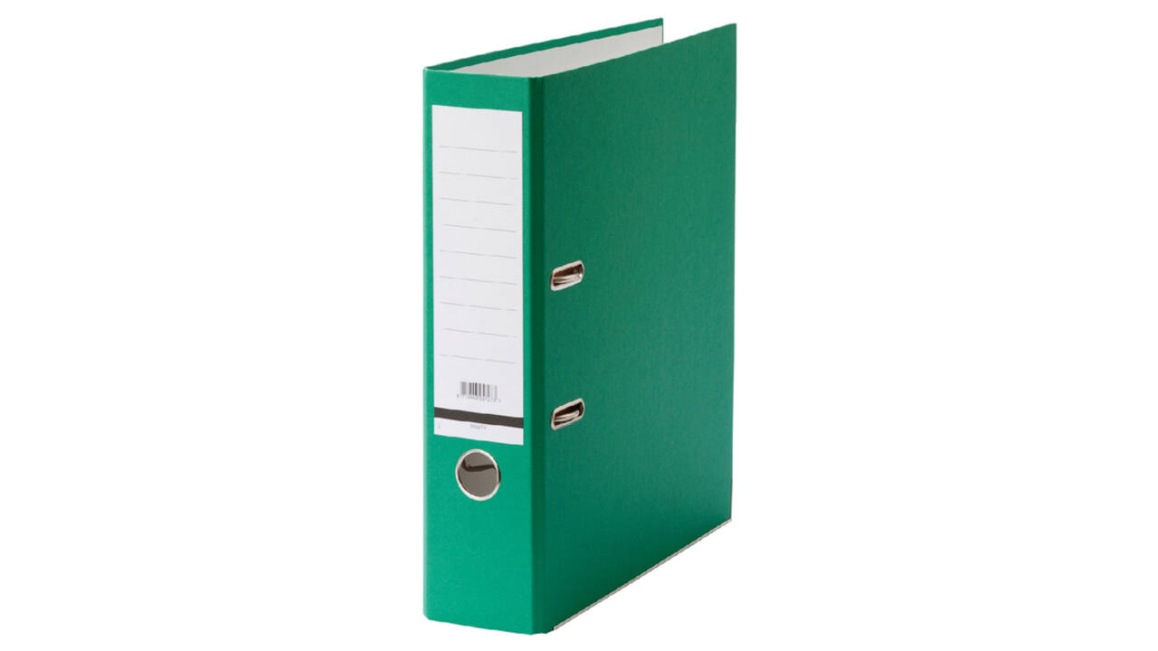Ordner Qbasic A4 80mm karton groen