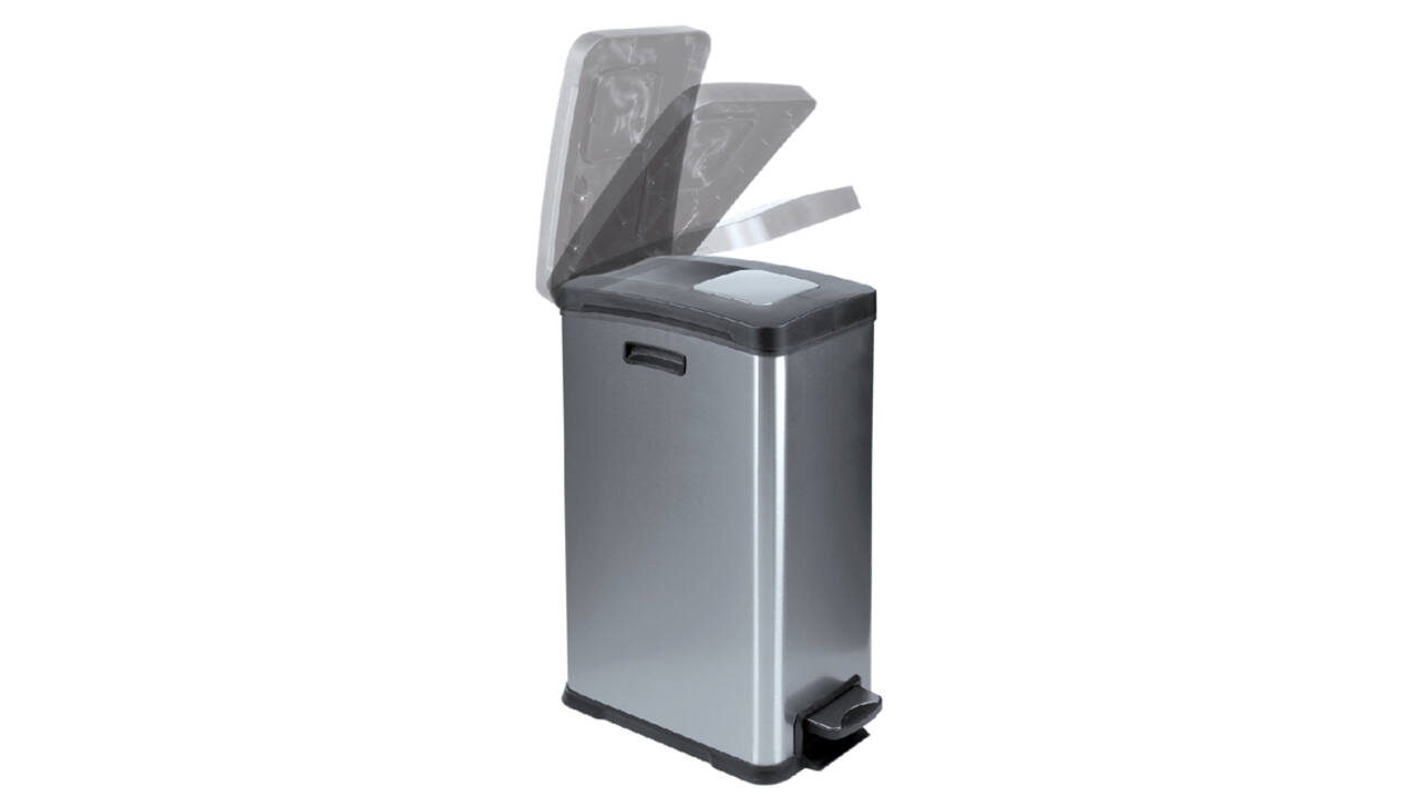 Pedaalemmer EKO Rejoice 30 liter mat rvs