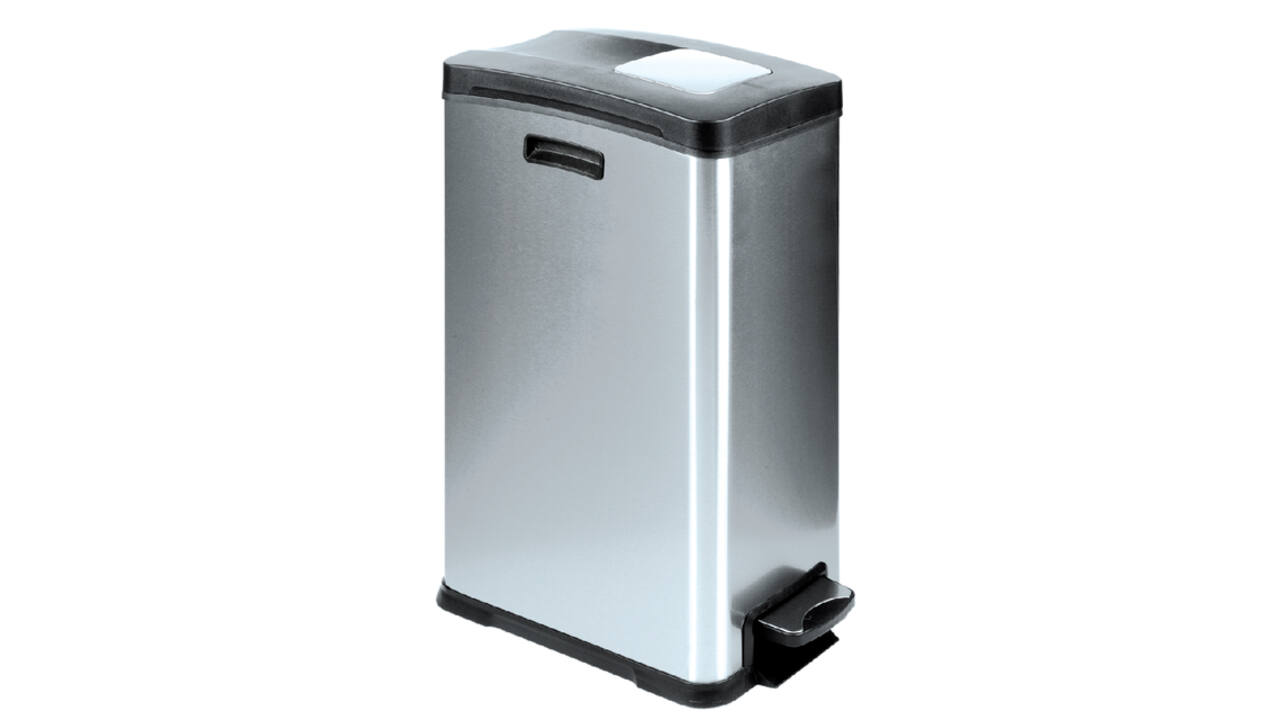 Pedaalemmer EKO Rejoice 30 liter mat rvs