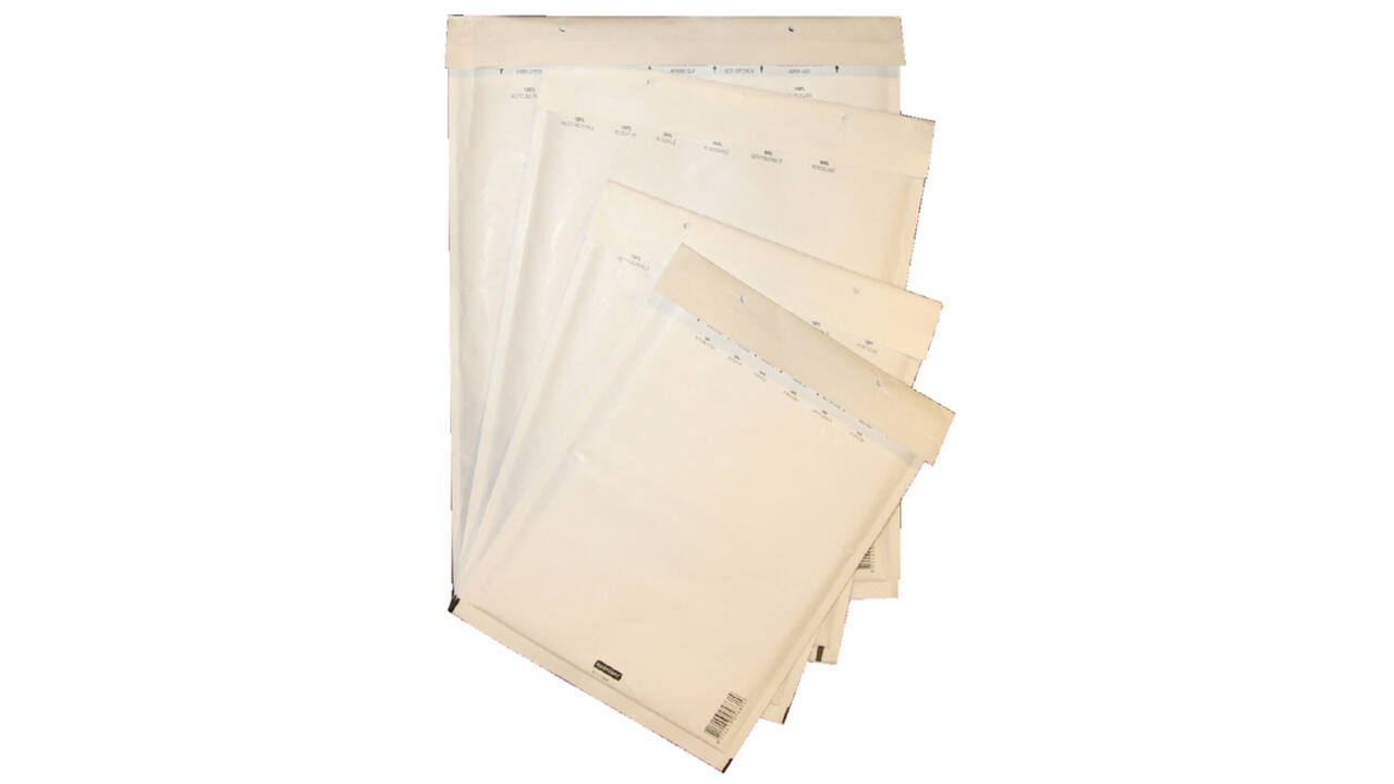 Envelop Quantore luchtkussen nr17 250x350mm wit 5 stuks