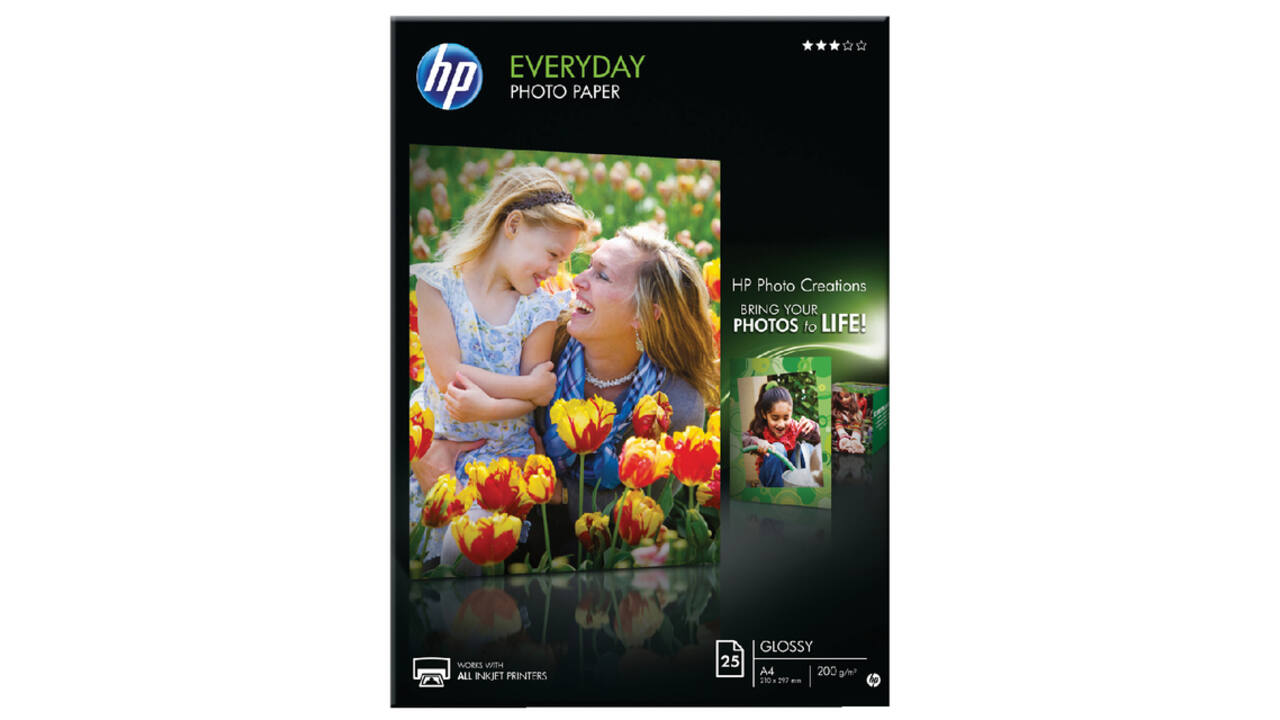 Inkjetpapier HP Q5451A A4 matglans 200gr 25 vel