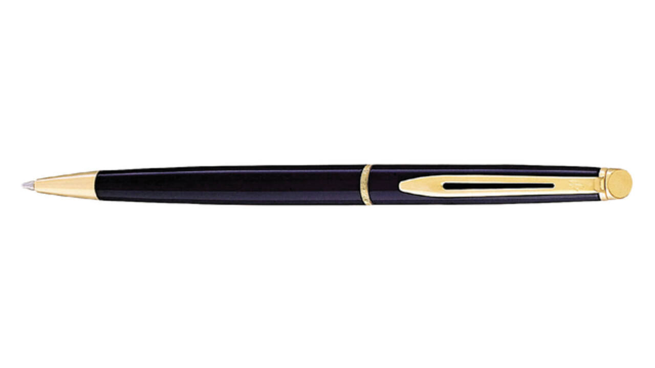 Balpen Waterman Hémisphère black lacquer GT medium