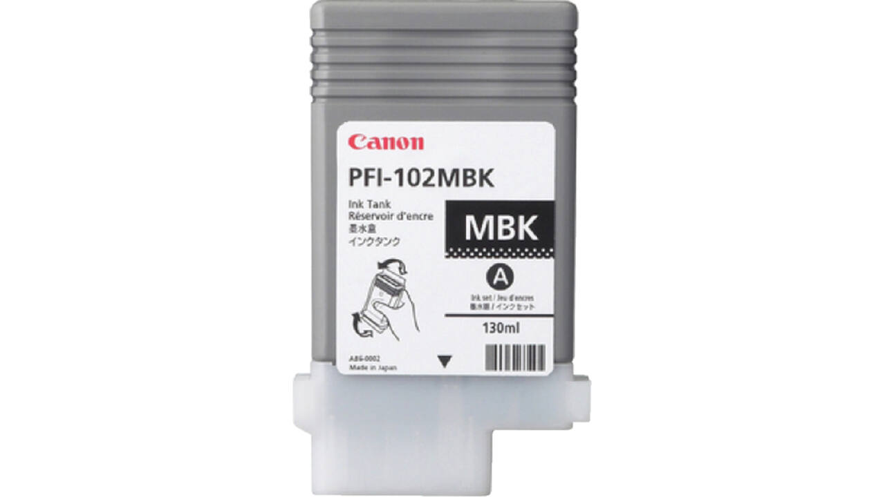 Inktcartridge Canon PFI-102 mat zwart