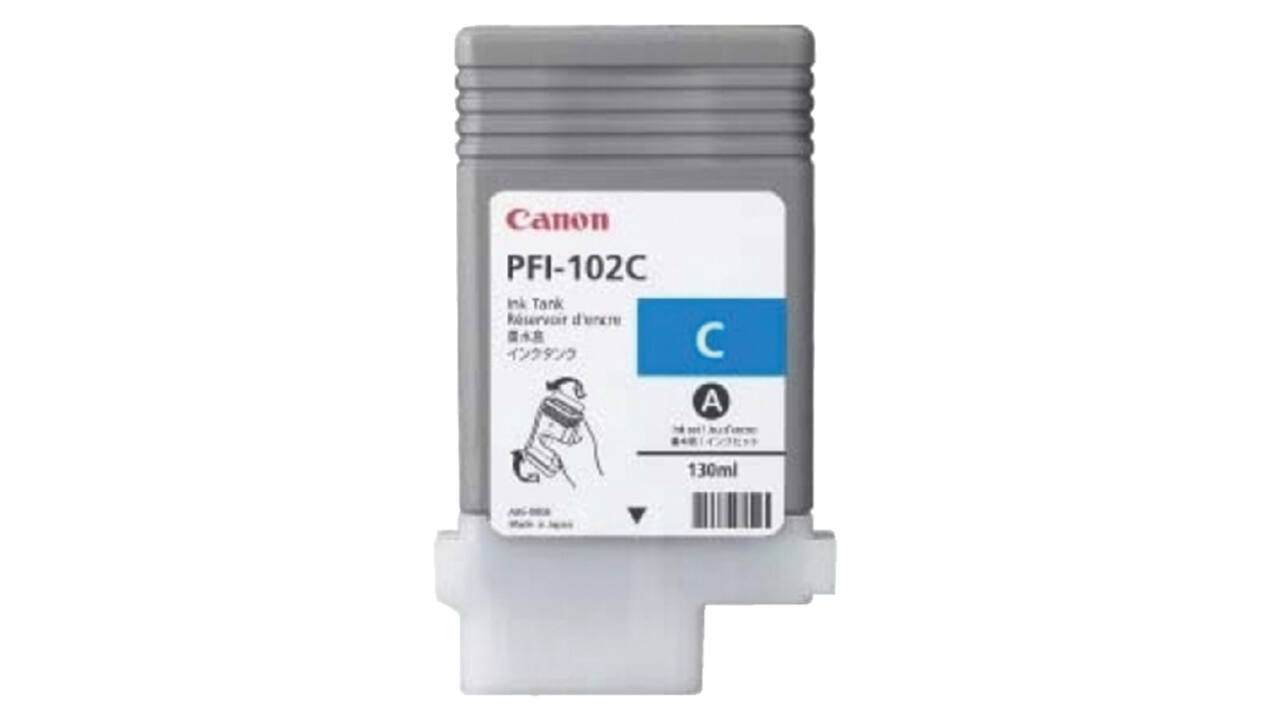 Inktcartridge Canon PFI-102 blauw