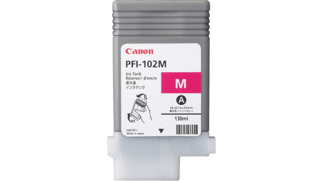 Inktcartridge Canon PFI-102 rood