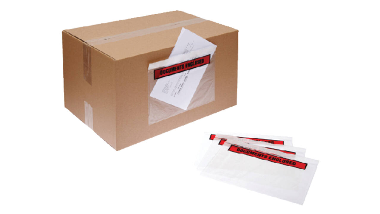 Paklijstenvelop Quantore zelfklevend bedrukt 225x122mm 1000 stuks