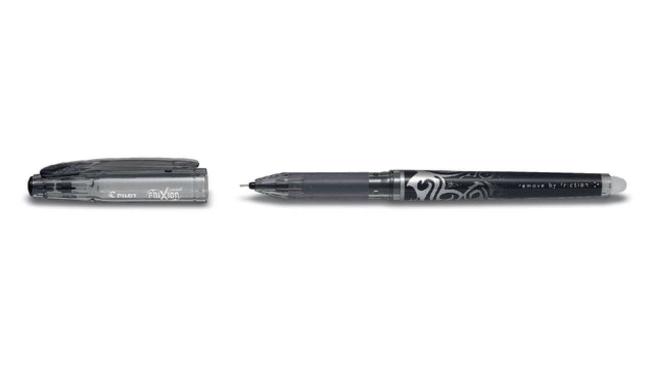 Rollerpen PILOT friXion Hi-Tecpoint fijn zwart