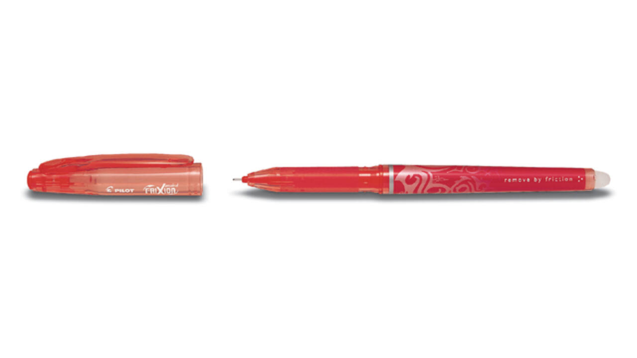 Rollerpen PILOT friXion Hi-Tecpoint fijn rood