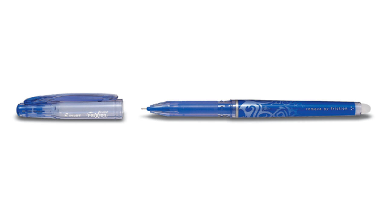 Rollerpen PILOT friXion Hi-Tecpoint fijn blauw