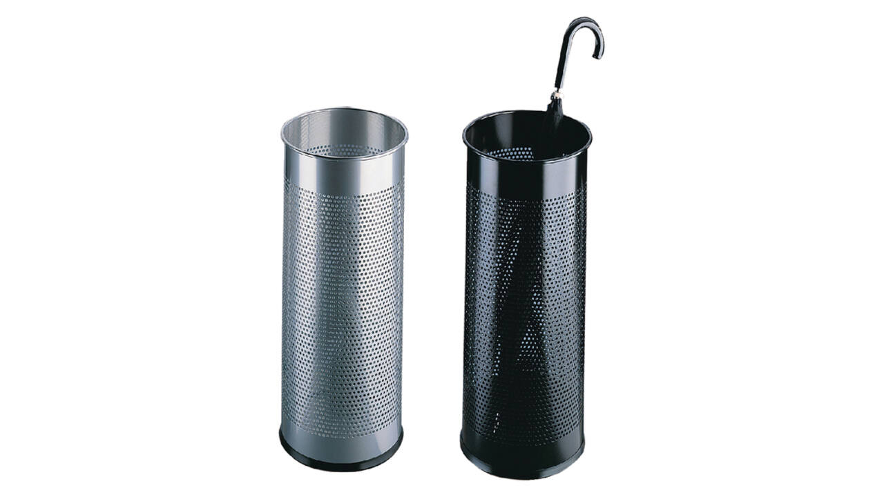 Paraplustandaard 3350-01 perforatie 620x260mm zwart