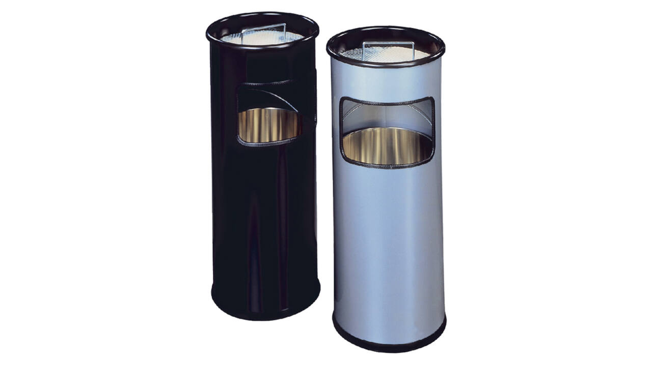 As-papierbak Durable 3330-23 rond zilver metallic