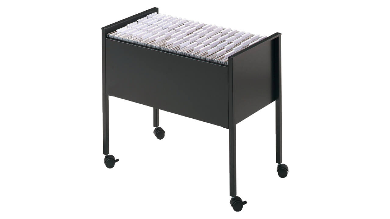 Hangmappentrolly Durable Economy 80 A4 zwart