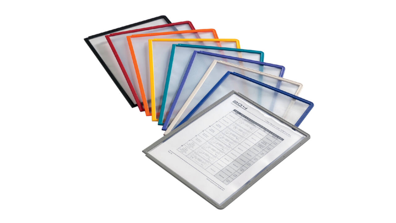 Infotas Durable Sherpa A4 zwart 5 stuks