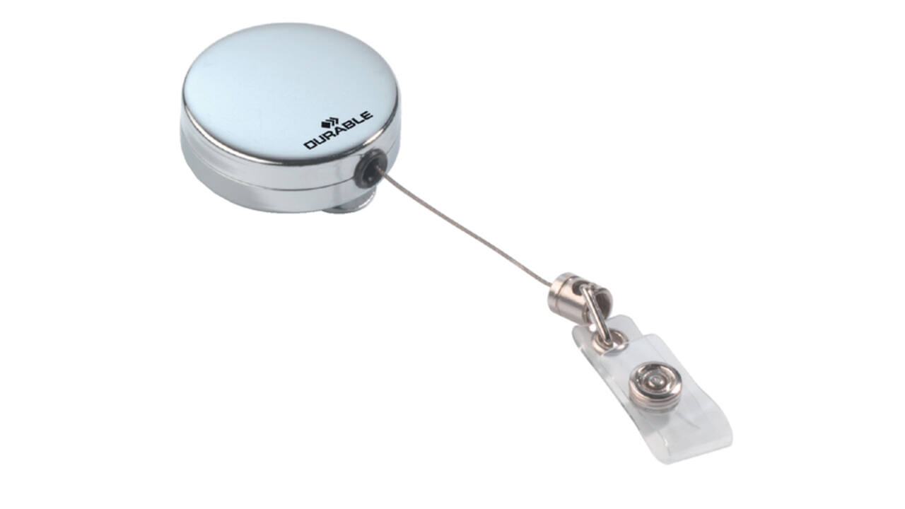 Afrolmechanisme Durable 8225 met drukknop 800mm chroom