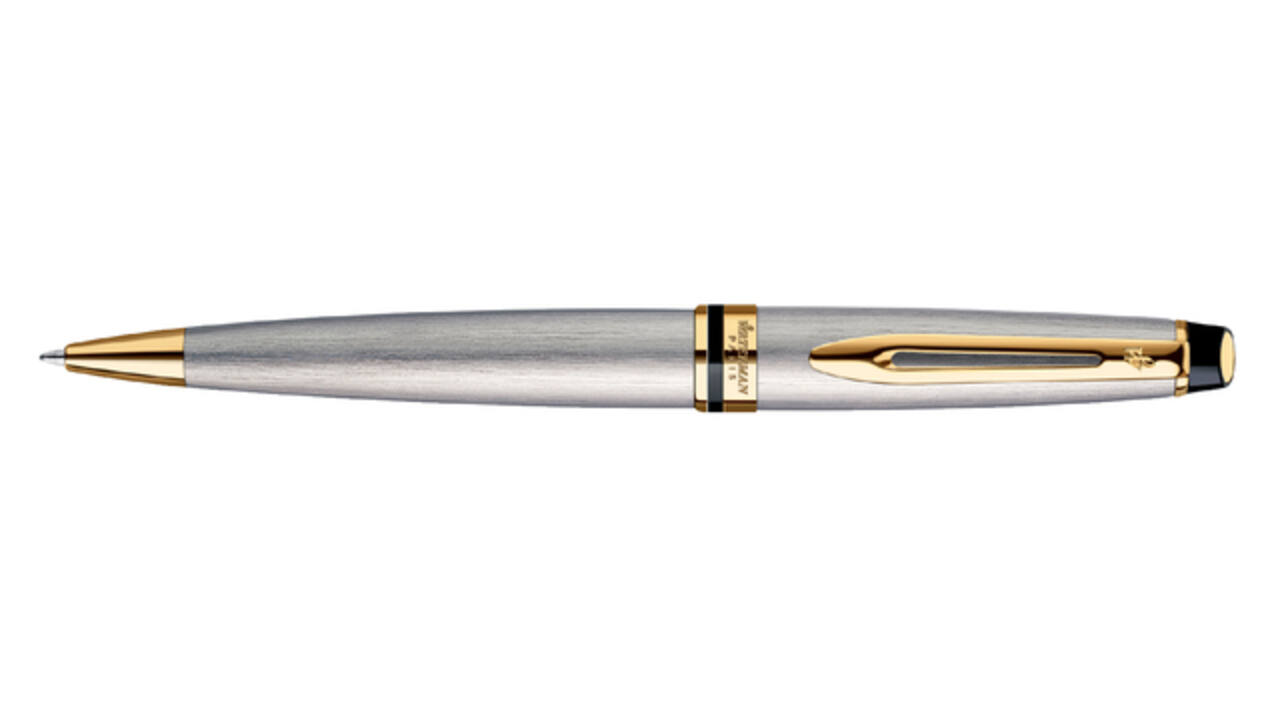 Balpen Waterman Expert stainless steel GT medium