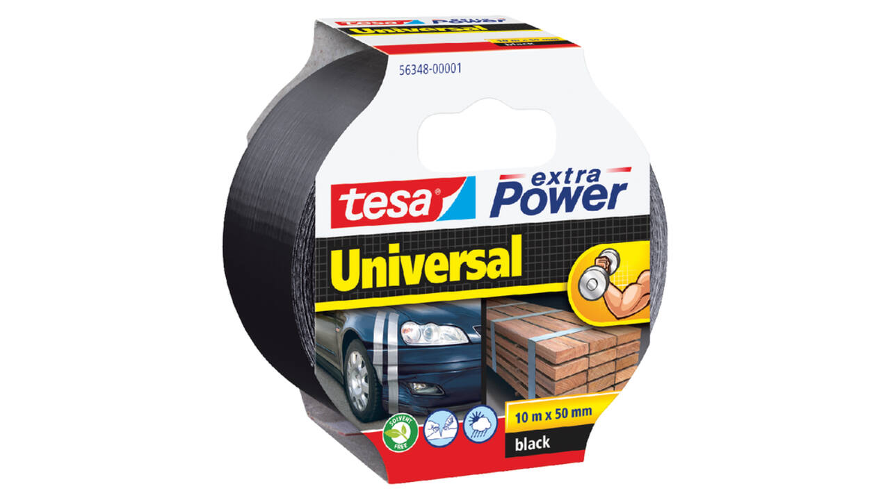 Duct tape tesa® extra Power Universal 10mx50mm zwart