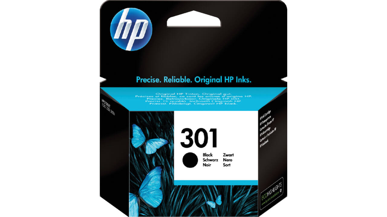 Inktcartridge HP CH561EE 301 zwart