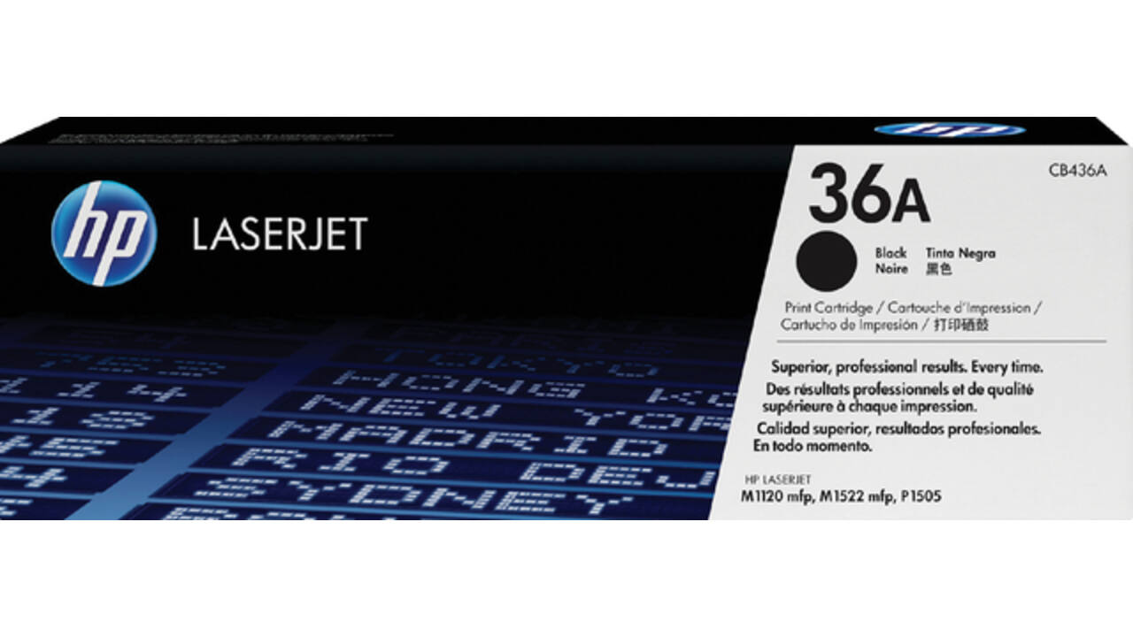 Tonercartridge HP CB436A 36A zwart