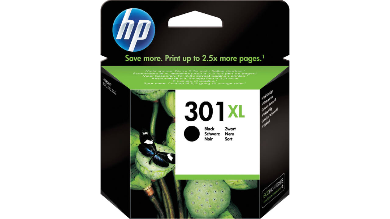 Inktcartridge HP CH563EE 301XL zwart