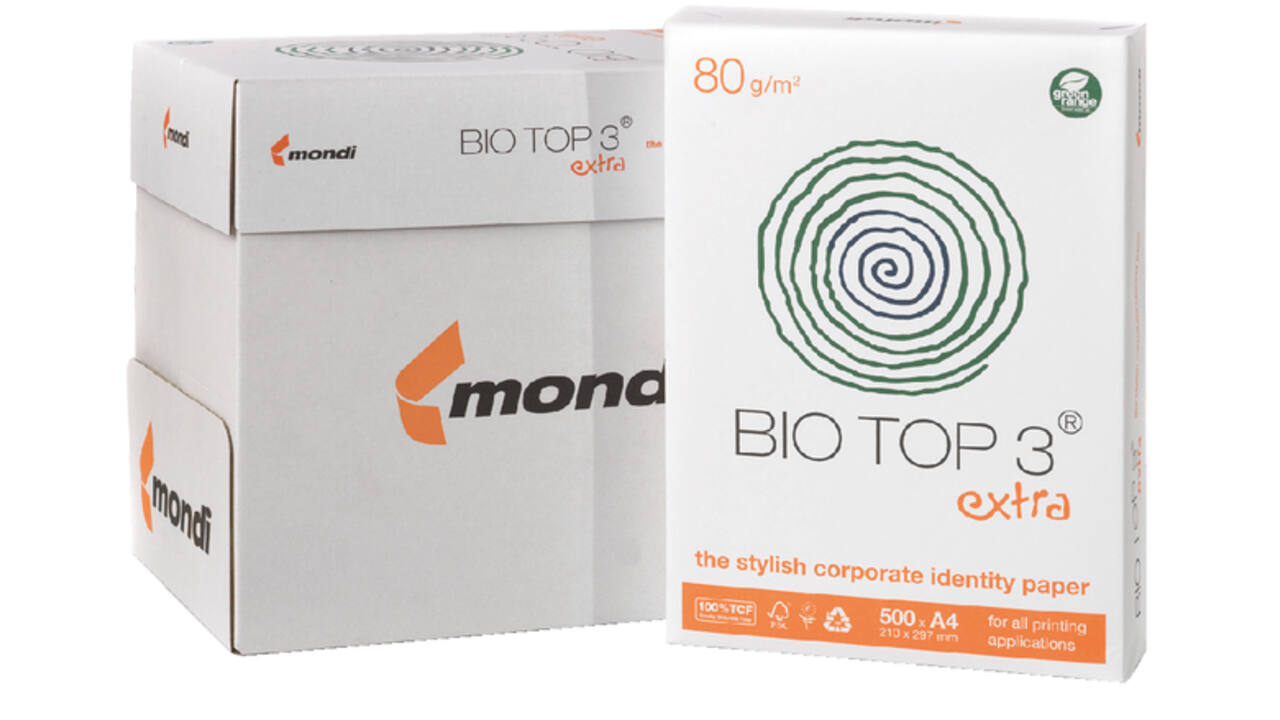 Kopieerpapier BioTop 3 A4 80gr naturel 500 vel