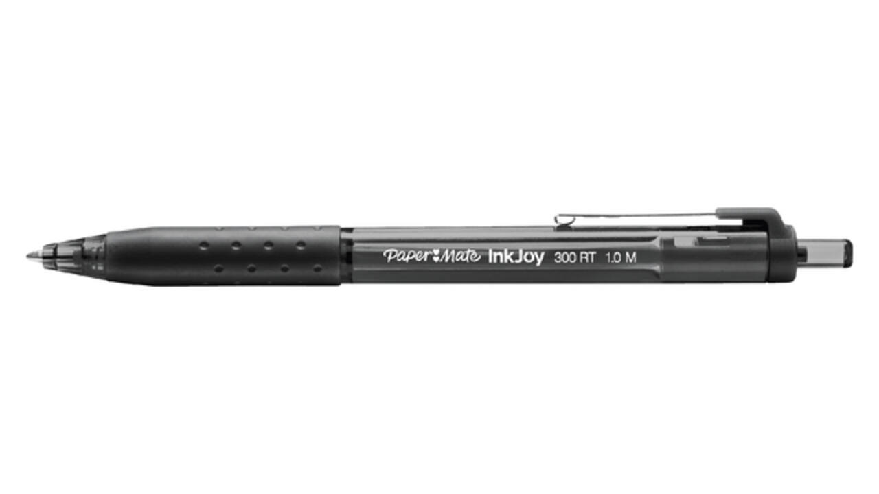 Balpen Paper Mate Inkjoy 300RT medium zwart