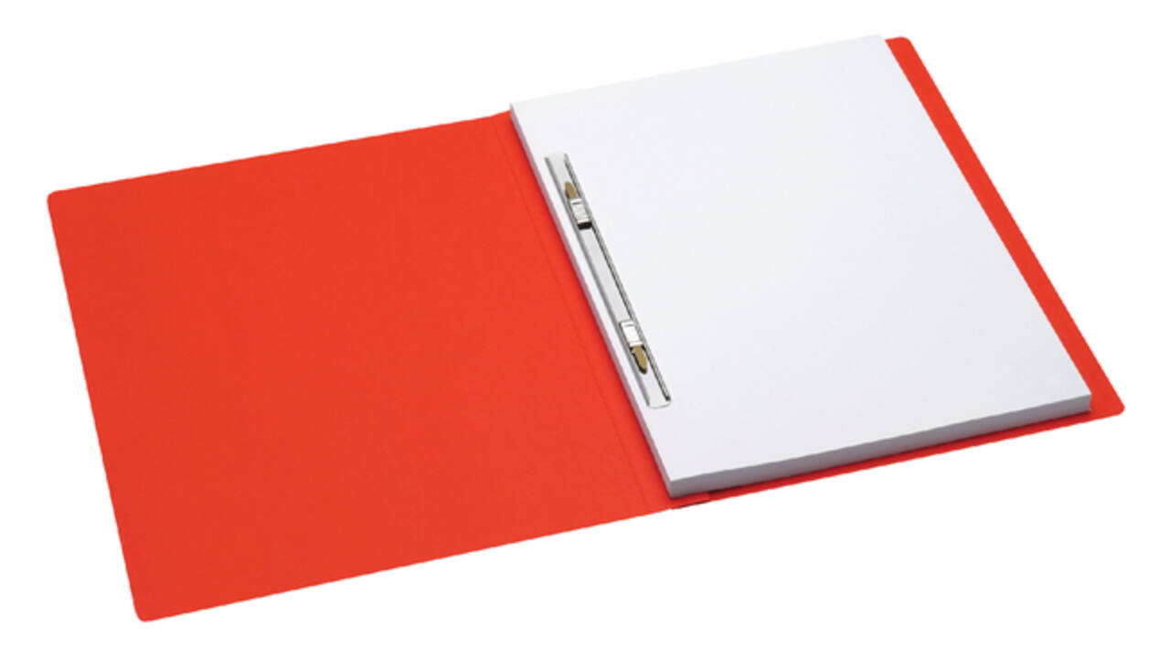 Snelhechter Secolor A4 100% gerecycled karton schuifdeklijst 250gr rood