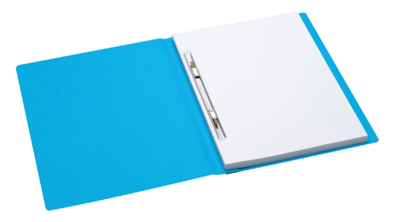Snelhechter Secolor A4 100% gerecycled karton schuifdeklijst 250gr blauw