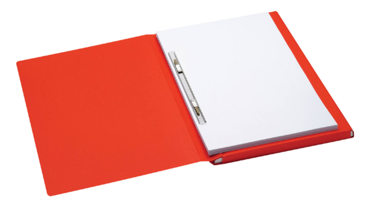Duplexmap Secolor folio 100% gerecycled karton 250 gr rood