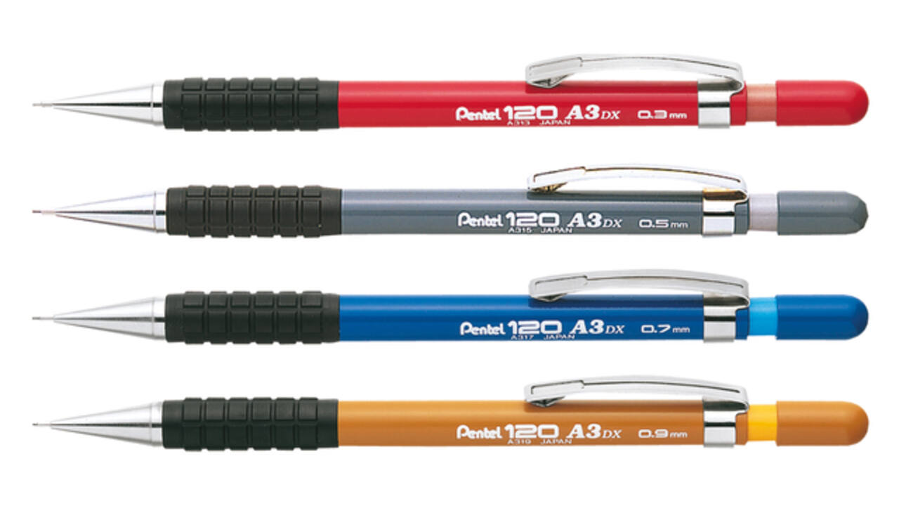 Vulpotlood Pentel A319 HB 0.9mm geel