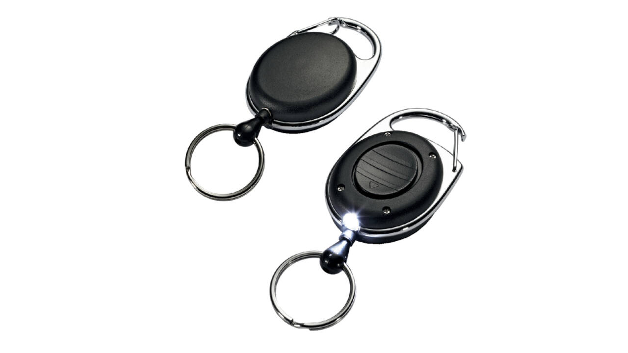 Afrolmechanisme Durable 8198 met ring + lampje 800mm zwart