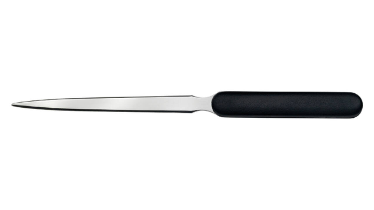 Briefopener Westcott metaal met kunststof grip zwart
