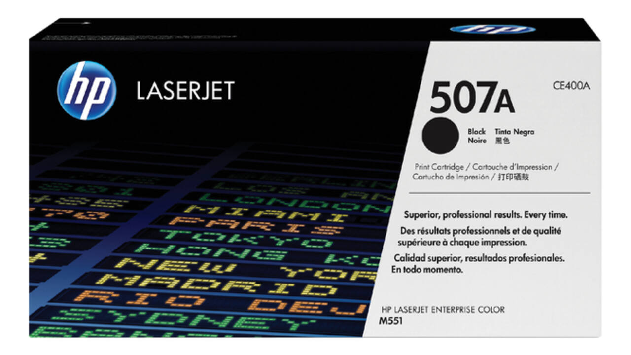 Tonercartridge HP CE400A 507A zwart