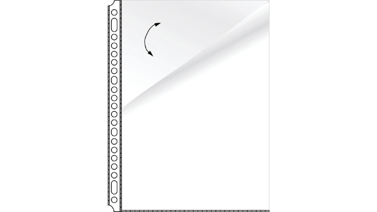 Showtas Kangaro 23-gaats PP 0.08mm glad 2zijde open 10 stuks