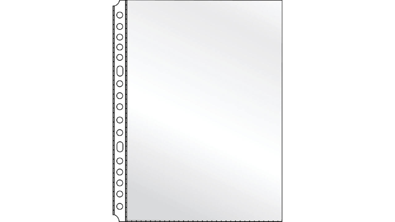 Showtas Kangaro 17-gaats A5  PP 0.12mm glad 10 stuks