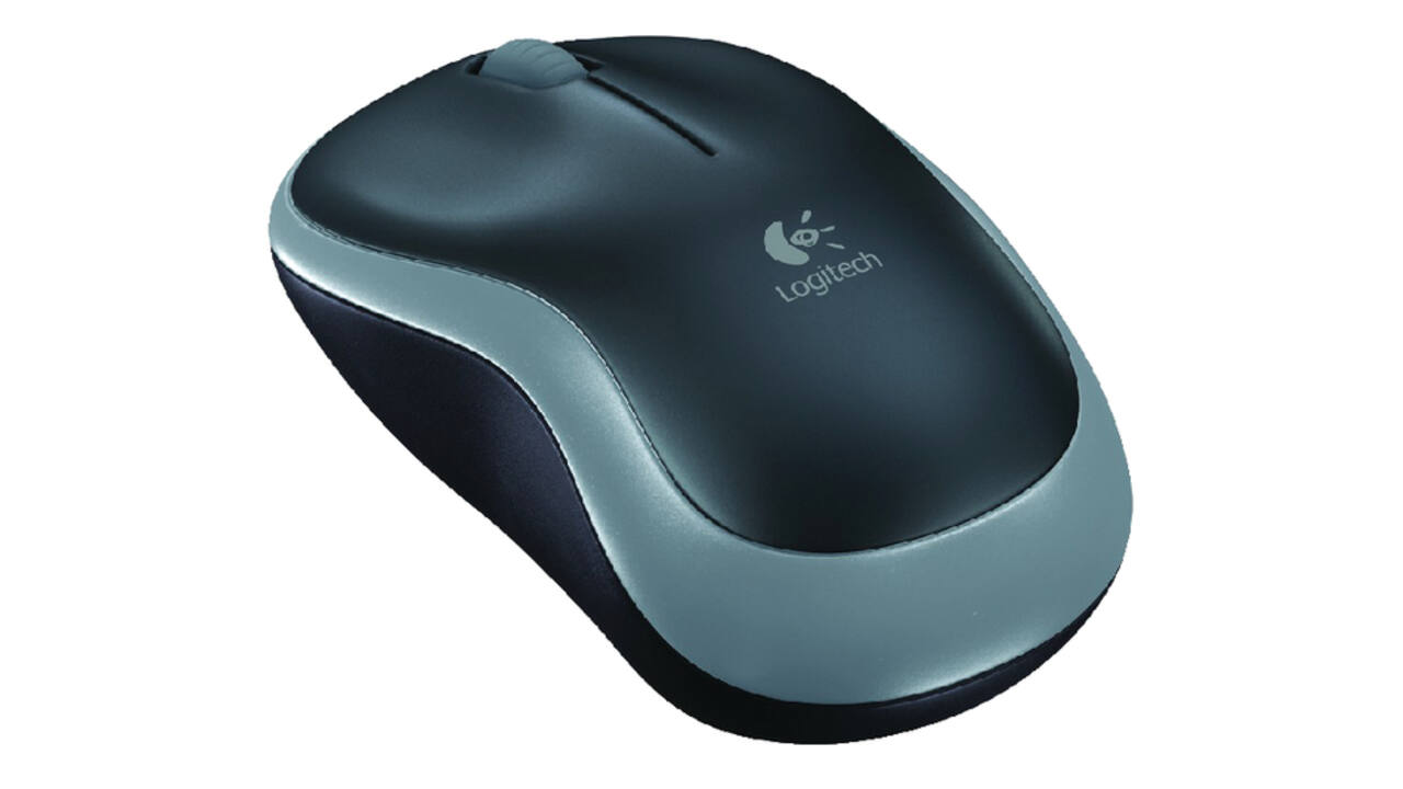 Muis Logitech M185 Notebook antraciet/zwart