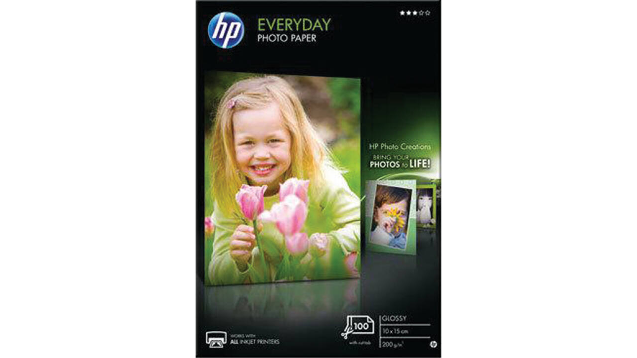 Inkjetpapier HP CR757A 10x15cm photo glossy 200gr 100 vel