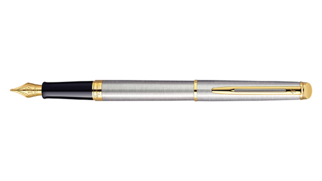 Vulpen Waterman Hémisphère stainless steel GT medium