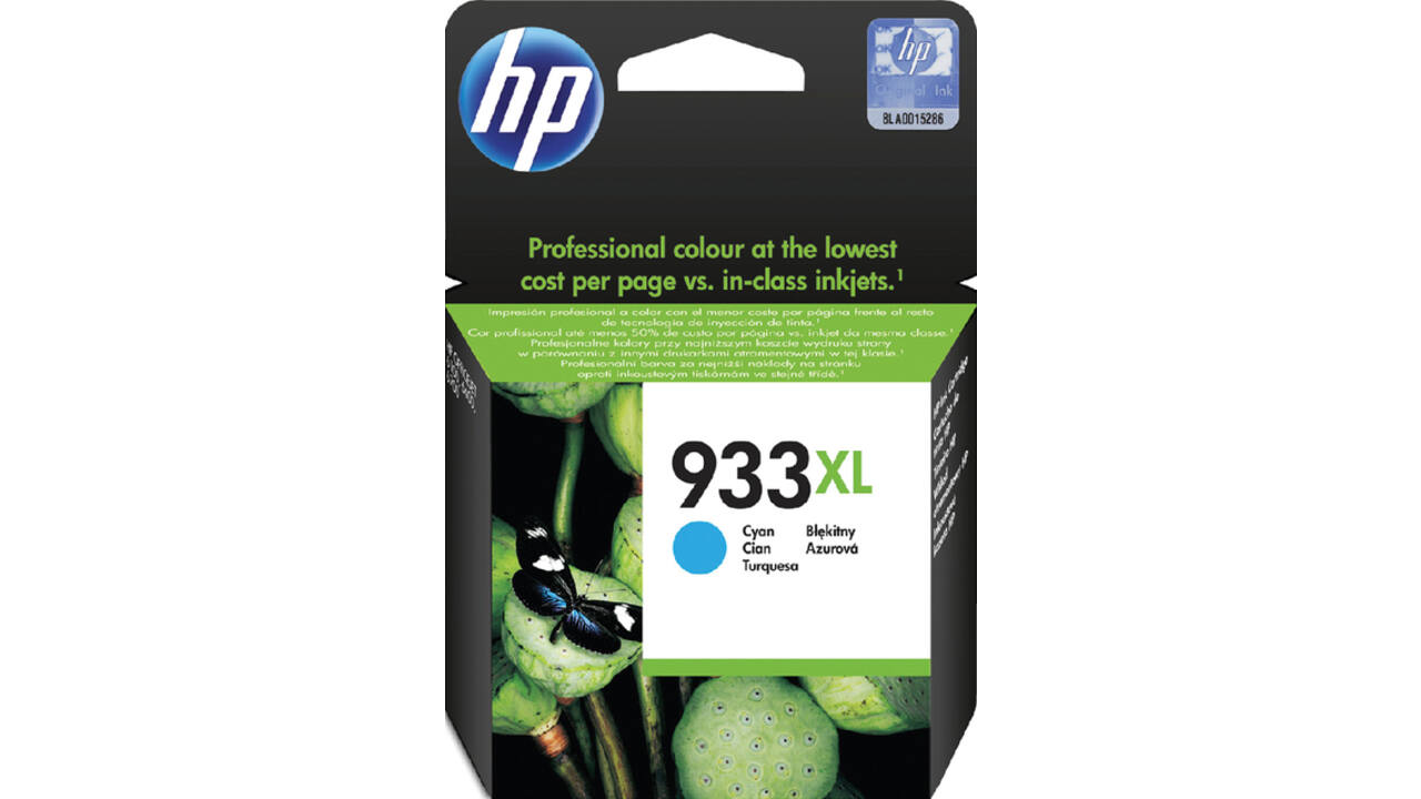 Inktcartridge HP CN054AE 933XL blauw