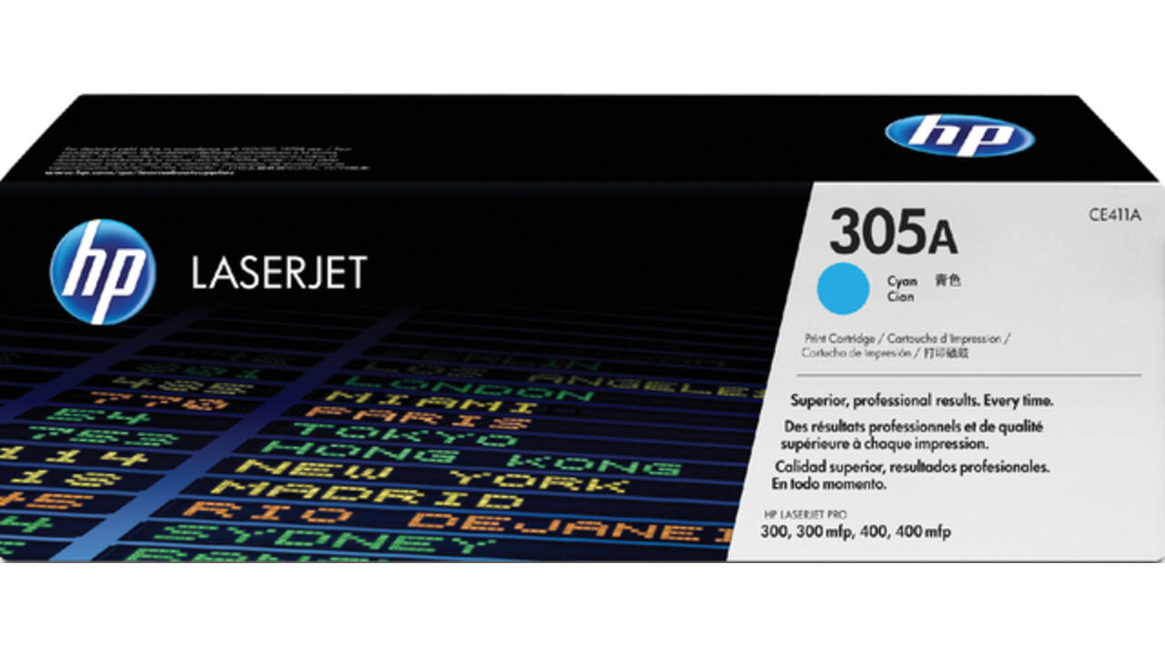 Tonercartridge HP CE411A 305A blauw