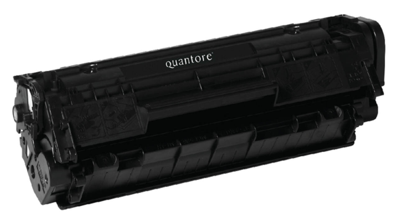 Tonercartridge Quantore alternatief tbv HP Q2612A 12A zwart