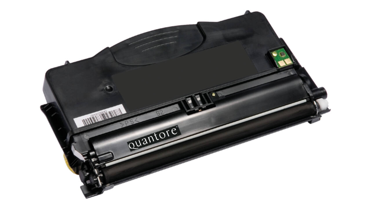 Tonercartridge Quantore alternatief tbv Lexmark 12016SE zwart