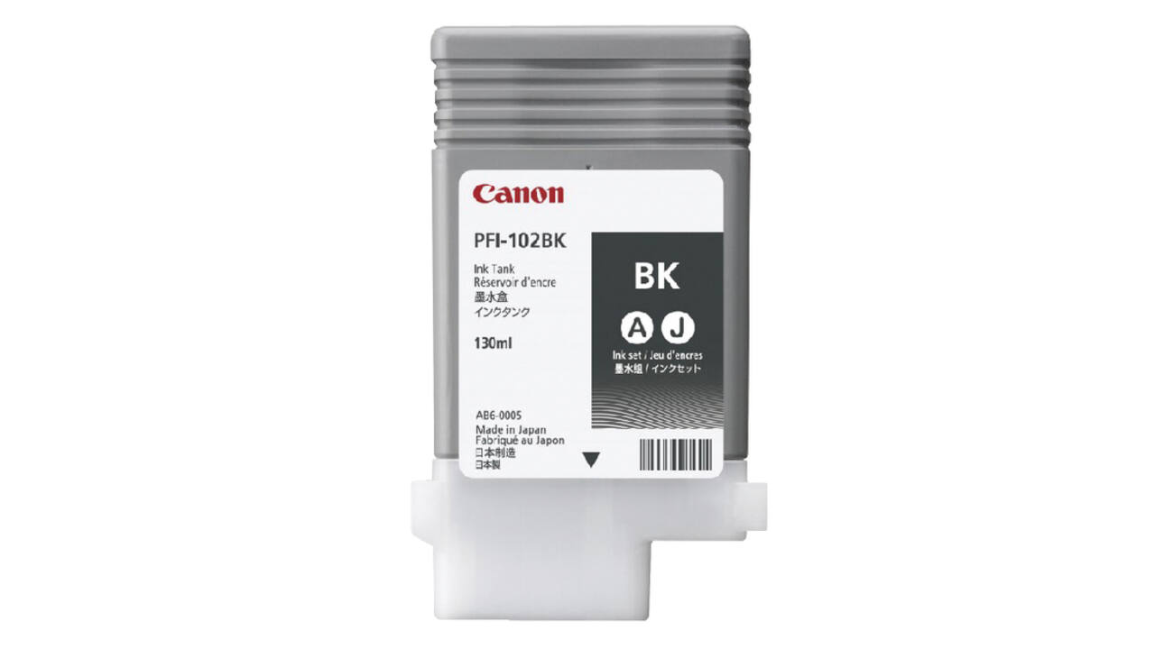 Inktcartridge Canon PFI-102 zwart